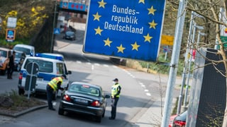 Grenzübergang im Saarland.