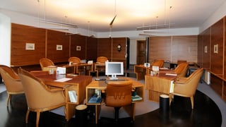 Sitzungszimmer des St. Galler Regierungsrates