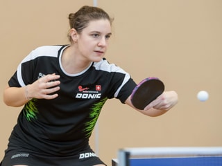 Tischtennis-Spielerin Tischtennis-Spielerin