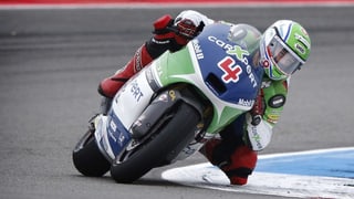 Randy Krummenacher fuhr im Training zum GP Sachsenring in die Top 10. 