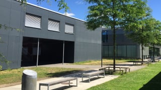 Zusatzbauten an der Kantonsschule Baden.