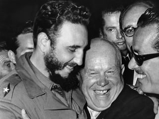 Castro mit Chrutschtschow.