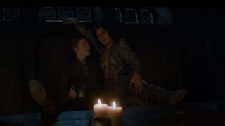 Leidenschaft zwischen zwei Frauen: Asha Greyjoy und Ellaria Sand.