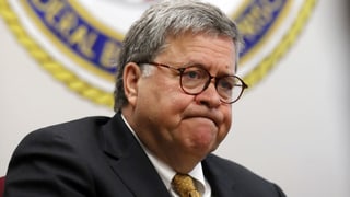 William Barr ist amtierender Justizminister der USA unter Präsident Donald Trump. William Barr ist amtierender Justizminister der USA unter Präsident Donald Trump.