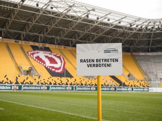Stadion von Dynamo Dresden. Stadion von Dynamo Dresden.