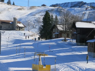 Kinderskilift auf der Klewenalp ist ausser Betrieb. 