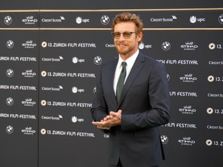 «The Mentalist»-Star Simon Baker sorgte für Aufsehen.