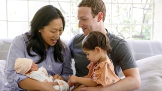 Mark Zuckerberg und Familie.