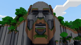 Magnus «Notch» Perssons: Sein Konterfei hat natürlich auch jemand in Minecraft nachgebaut. Magnus «Notch» Perssons: Sein Konterfei hat natürlich auch jemand in Minecraft nachgebaut.