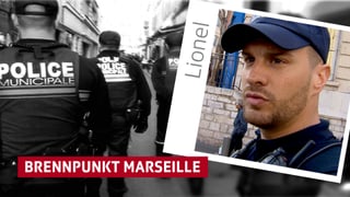 Polizist in Marseille