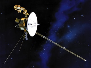 Illustration der Raumsonde «Voyager 1»