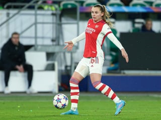 Maritz im Arsenal-Trikot.