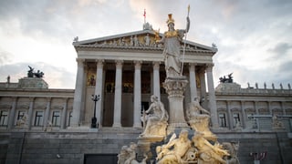 Parlamentsgebäude in Wien
