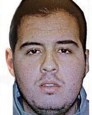 Auf einem Fahndungsfoto ist der Terrorverdächtige Ibrahim El Bakraoui zu sehen.
