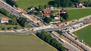 Autobahnbaustelle