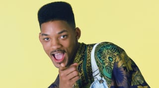 Schelmisch zeigt und lächelt Smith als «The Fresh Prince of Bel-Air» in die Kamera. Schelmisch zeigt und lächelt Smith als «The Fresh Prince of Bel-Air» in die Kamera.