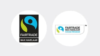 Die beiden Max-Havelaar-Logos im Vergleich Die beiden Max-Havelaar-Logos im Vergleich