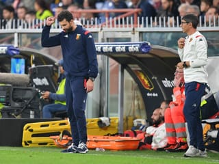 Genoa-Trainer Thiago Motta.