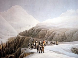 Um 1200 wagten sich erste Säumerkollonnen über den Gotthard.