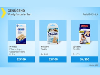 Testgrafik Pflaster mit Gesamturtei genügend.