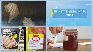  «Etikettenschwindel 2017»