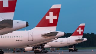 Heckflügel von Swiss-Jets
