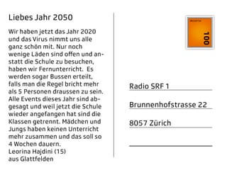 Leorina Hajdini (15), Schülerin aus Glattfelden.