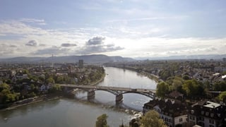 Blick auf Basel aus Vogelperspektive