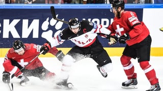 Für die Schweizer gab's gegen Kanada nichts zu holen.