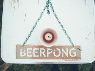 Beerpong tisch