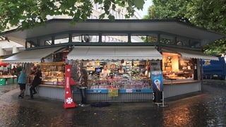 Die "Rondelle" ist ein Kiosk in der Stadt St.Gallen. 