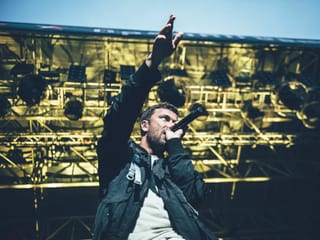 Marteria gab den Marschplan vor, und der ganze Gampel folgte ihm.