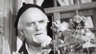 Emil Hegetschweiler als Joggeli im Film «Uli der Pächter» von Franz Schnyder aus dem Jahr 1955.