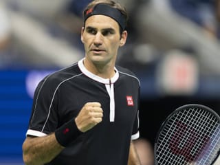 Roger Federer ballt die Faust