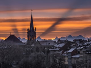 Bern am Morgen.