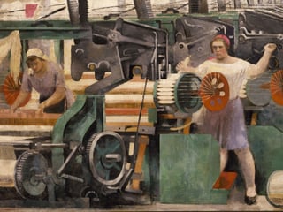 Textilfabrik, Alexander Samochalow, 1929