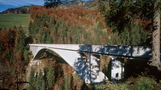 Die Bogenbrücke bei Schiers