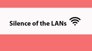 WLAN-Name: Silence of the LANs