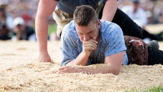 Armon Orlik am Schwingfest
