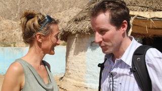 SVP-Nationalrat Thomas Aeschi und die grüne Aargauer Regierungsrätin Susanne Hochuli (2016 in Eritrea). 