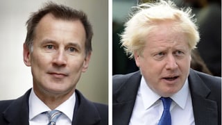 Hunt und Johnson (von links) Hunt und Johnson (von links)