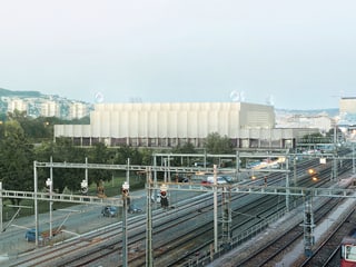 Das neue Stadion des Eishockeyclubs ZSC Lions.