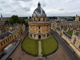 Blick in den Hof der Oxford-Universität.
