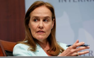 Michèle Flournoy in Nahaufnahme Michèle Flournoy in Nahaufnahme