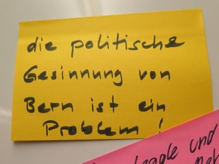 "Die politische Gesinnung von Bern ist ein Problem!"