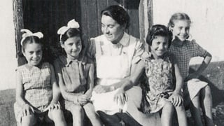 Friedel Bohny-Reiter und 4 Kinder.