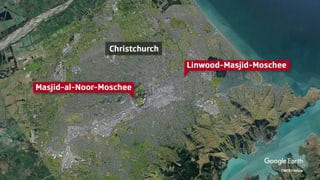 karte Christchurch karte Christchurch