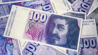 100-Franken-Note der Serie 6. 100-Franken-Note der Serie 6.