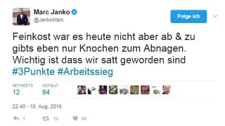 Jankos Tweet