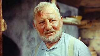 Heinrich Gretler als Alpöhi im Film «Heidi und Peter» von Franz Schnyder aus dem Jahr 1955.